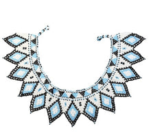 Load image into Gallery viewer, African Bohemian Ethnic Colorful Bead Tassel Necklace for Women Halloween Party Tribal Jewelry Statement Necklace Earring Set