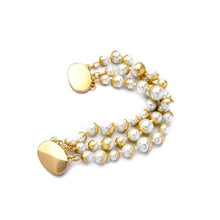 Load image into Gallery viewer, JOOLIM Jewelry Wholesale/ Simulated Pearl Necklace Bracelet Set American & European Style Jewelry