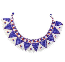 Load image into Gallery viewer, African Bohemian Ethnic Colorful Bead Tassel Necklace for Women Halloween Party Tribal Jewelry Statement Necklace Earring Set
